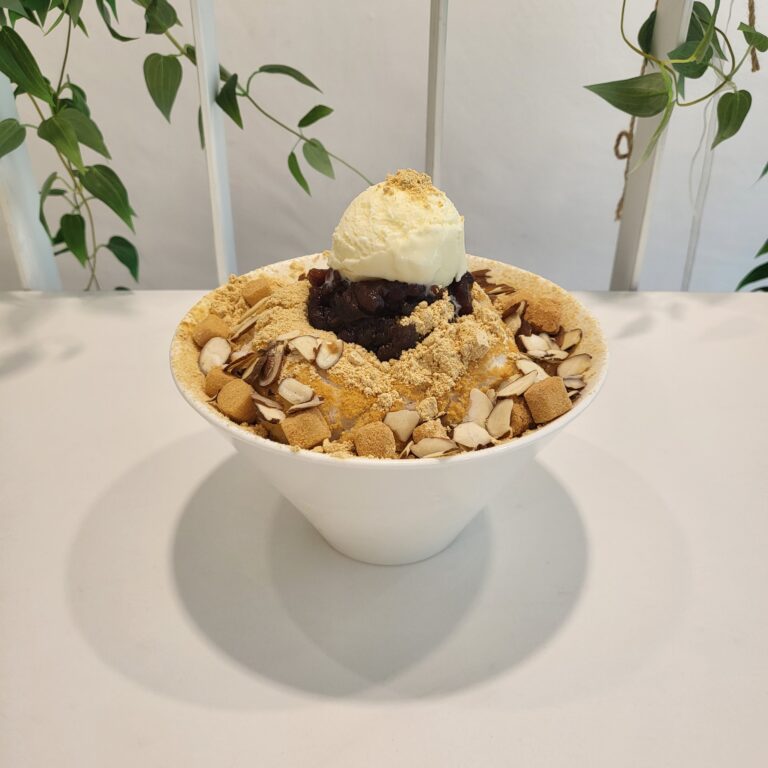 인절미 눈꽃빙수
